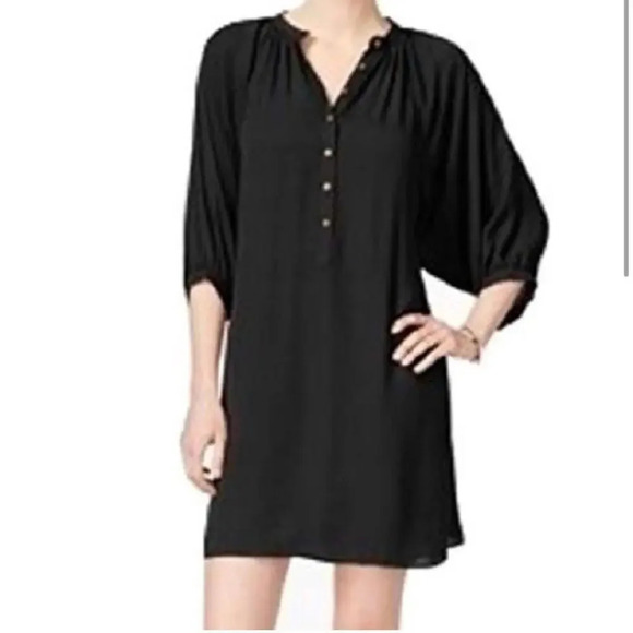 RACHEL Rachel Roy Dresses & Skirts - RACHEL Rachel Roy Women’s XS Black‎ 3/4 Sleeve Shirt Dress